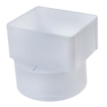 4"PVC downspout offset adapter 3 x 4 x 4 SDR35  36-6585