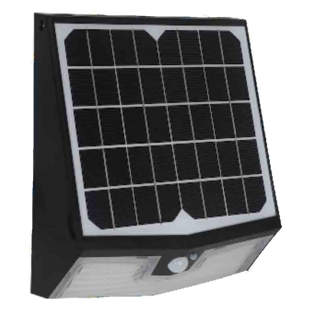Solera 4000K 700 Lumen Off-Grid Solar LED Wall Pack Fixture