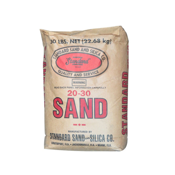Silica Sand 20/30 - Landscape Infill 50lb Bag – Tierra Supply Co