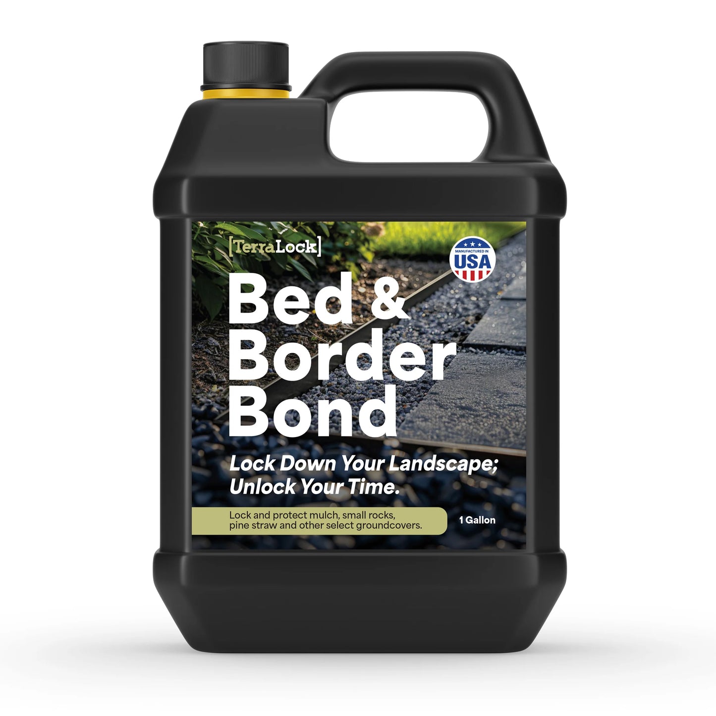 Mulch Stabilizer Glue 1 Gallon Bed & Border Bond