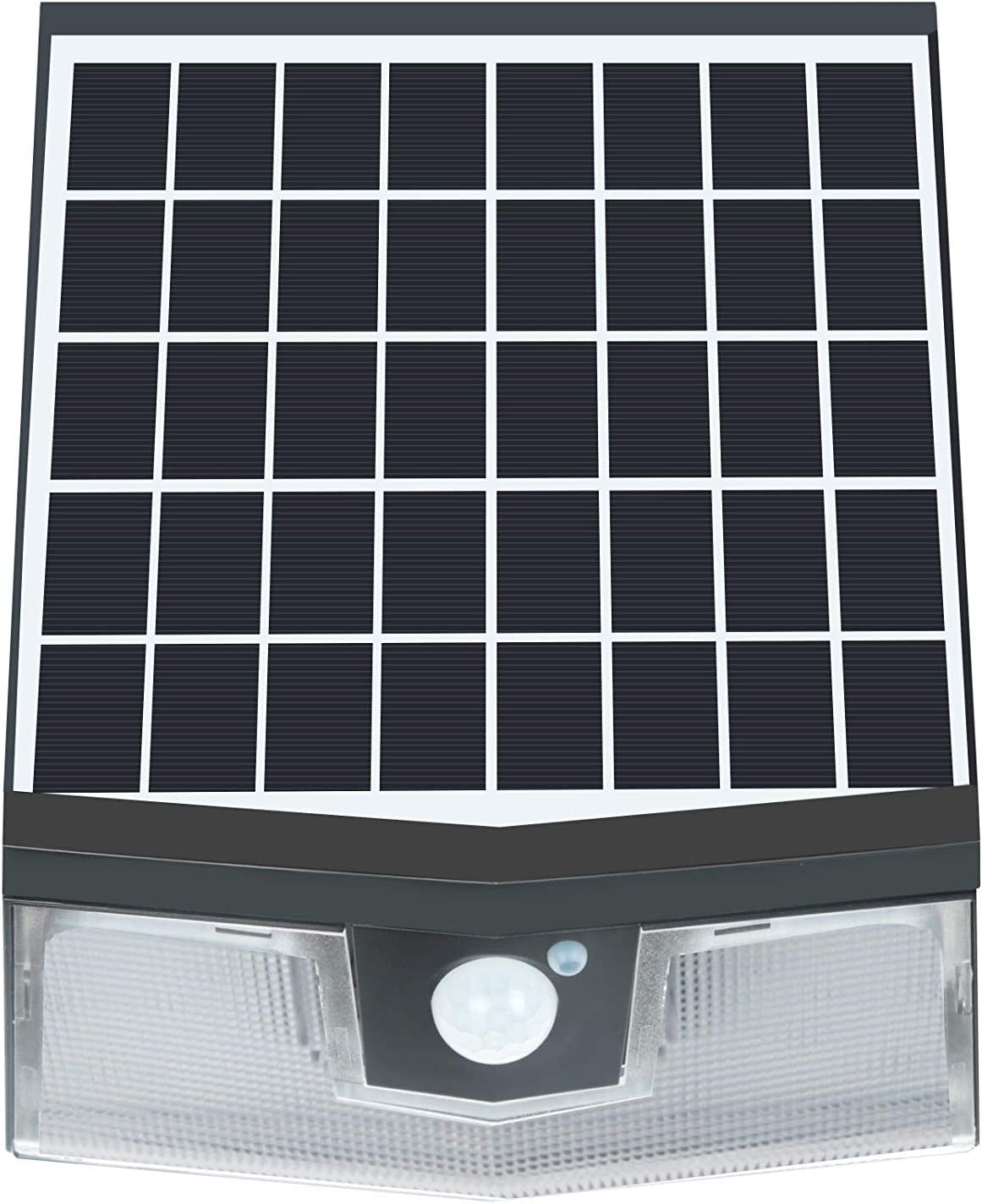 Solera 4000K, 1500 Lumens Off-Grid Solar LED Wall Pack Fixture