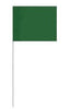 Banderas de marcado 4x5 con bastón de 21''